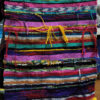 Colorful piece of freestyle weaving